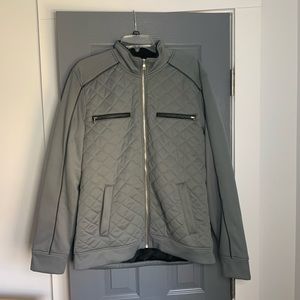 Men’s Quilted Zip Up Jacket